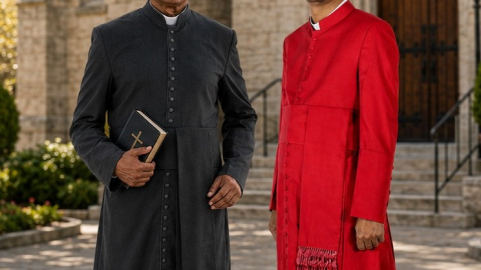 Why Do Altar Servers Wear a  Clergy Cassock? 