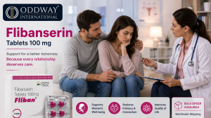 Flibanserin 100 mg Tablet Price USA - B2B Sourcing | Oddway International