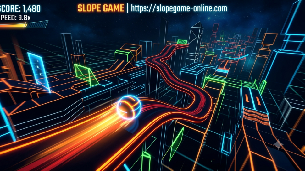 Slope Game Online: Mastering the Ultimate High-Speed 3D Endless Runner