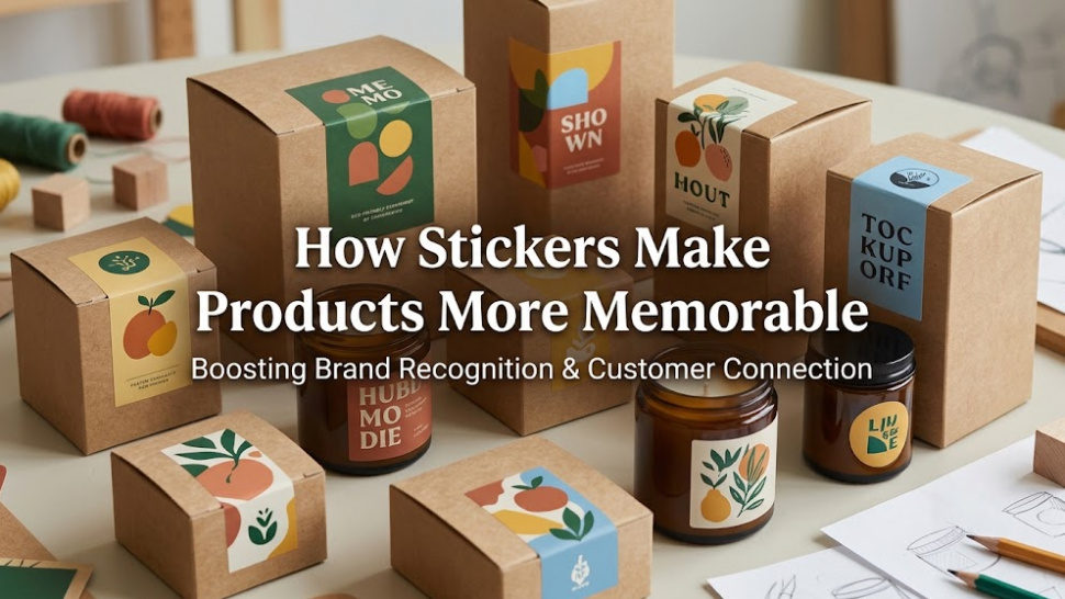 How Can Stickers Make Products More Memorable?