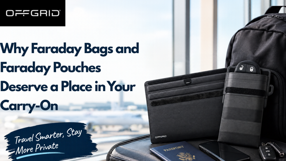 Why Faraday Bags and Faraday Pouches Deserve a Place in Your Carry-On