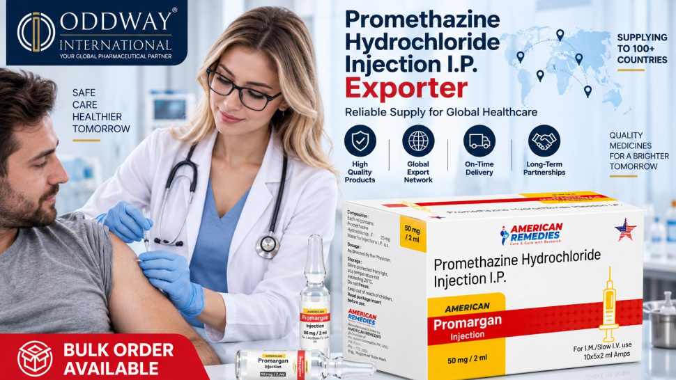 Promethazine Hydrochloride Injection Availability in USA - Oddway