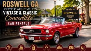 Best Vintage Car Rentals Roswell GA for Special Events