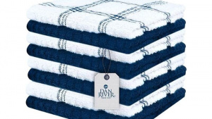 Best 100% Cotton Waffle Weave Kitchen Towels for Quick Drying and Efficient Cleaning