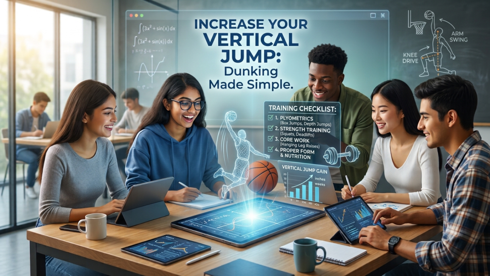 How to Increase Your Vertical Jump for Dunking