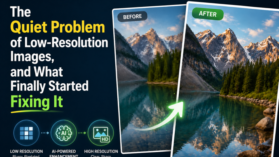 The Quiet Problem of Low-Resolution Images, and What Finally Started Fixing It