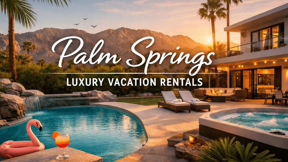 What to Expect From Luxury Vacation Rentals in Palm Springs, CA
